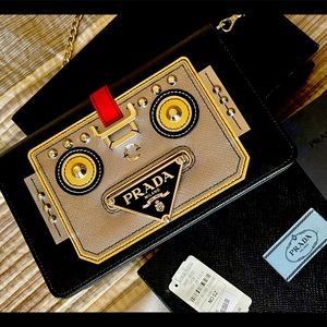 Prada “Limited Edition” Robot CrossBody Purse